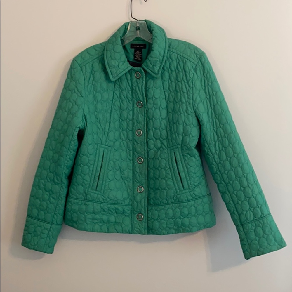 Green Rafaella Coat / Jacket. Size L.